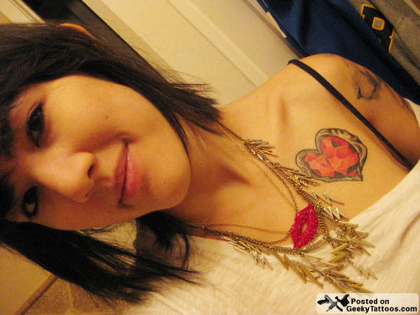 tattoos on females chest. Cool Ideas For Women Tattoo My