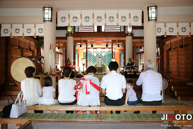 豊中稲荷神社お宮参り出張撮影