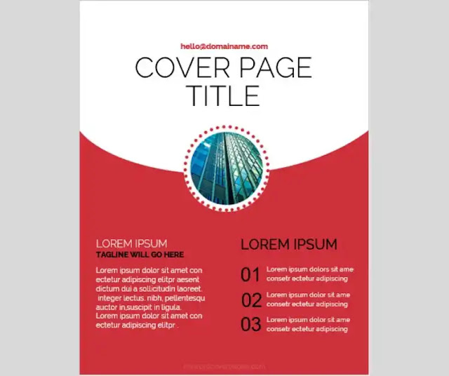 Cover Word Laporan Menarik