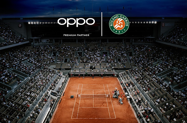 OPPO e Roland Garros anunciam a extensão do patrocínio até 2023