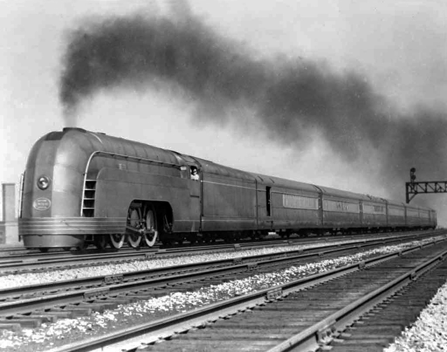 New York Central Railroad streamlined Mercury train (1936)