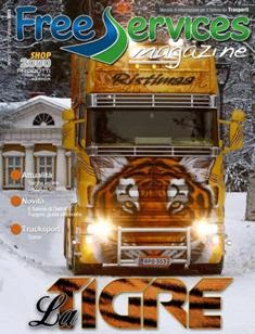 Free Services Magazine 2015-02 - Febbraio 2015 | TRUE PDF | Mensile | Professionisti | Trasporti | Annunci
Free Services Magazine è uno strumento editoriale con l’obiettivo di aprire una nuova importante strada nell’informazione legata al mondo del trasporto.
Essa è una rivista mensile rivolta agli operatori della logistica, che garantisce un’informazione globale del settore, che spazia dalle leggi alle normative fiscali, dalla gestione dei costi delle imprese di trasporto alle problematiche di attualità.
La rivista ha una tiratura di 15.000 copie  presenti in 8 regioni  del centro–sud Italia, inoltre, la stessa è inviata in formato elettronico a 5.000 lettori.
Le tematiche affrontate mensilmente sono sviluppate e argomentate attraverso servizi giornalistici che riservano ampio spazio a indagini di mercato.