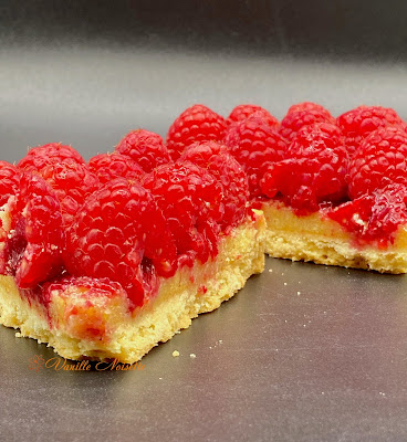 TARTE AUX FRAMBOISES de Jacques GENIN