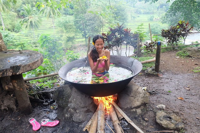 kawa hot bath in antique