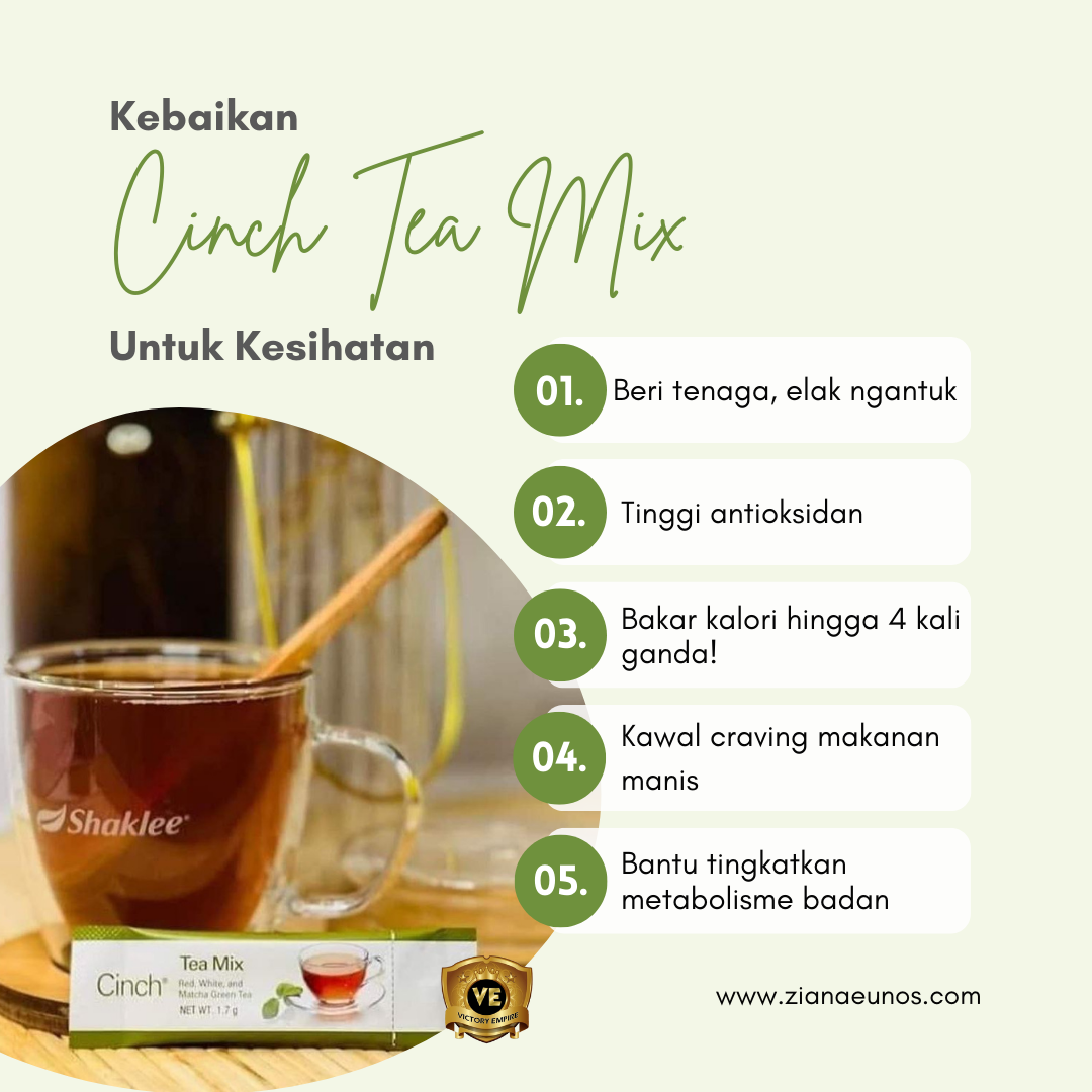 Tea mix shaklee untuk kuruskan badan