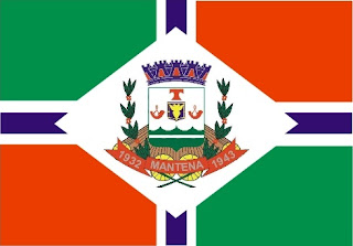 Bandeira de Mantena - MG