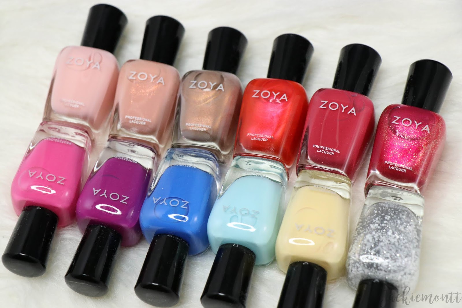  Zoya Barefoot Collection Swatches and Review Summer 2020 