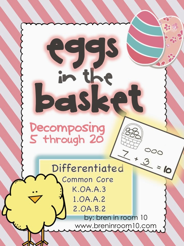 https://www.teacherspayteachers.com/Product/Decomposing-5-through-20-with-Eggs-in-the-Basket-1765467