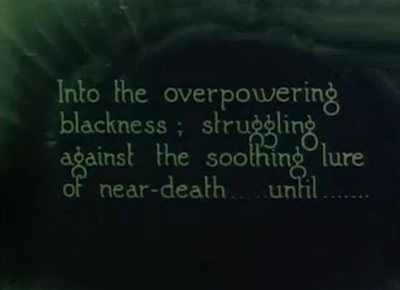 My Lady of the Cave 1922 intertitle