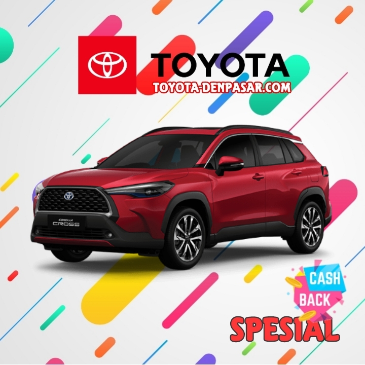 Toyota Denpasar - Lihat Spesifikasi All New Corolla Cross, Harga Toyota Corolla Cross Bali dan Promo Toyota Corolla Cross Bali terbaik hari ini.