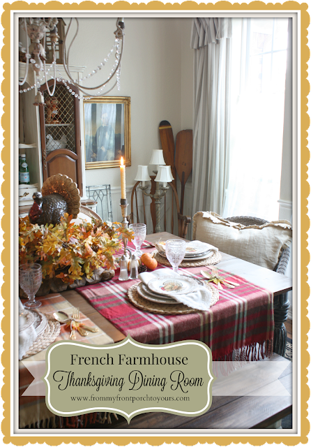  Farmhouse -Thanksgiving- Fall- Dining Room-From My Front Porch To Yours