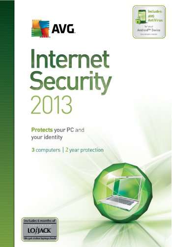 AVG Internet Security 2013 3-User 2-Year