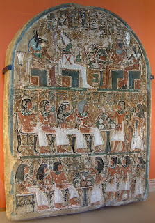 Imagen: Estela de Irynefer, artesano que trabajó para las tumbas reales