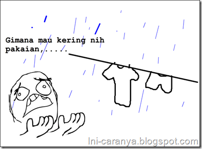 Cara Mengeringkan Baju di Musim Hujan