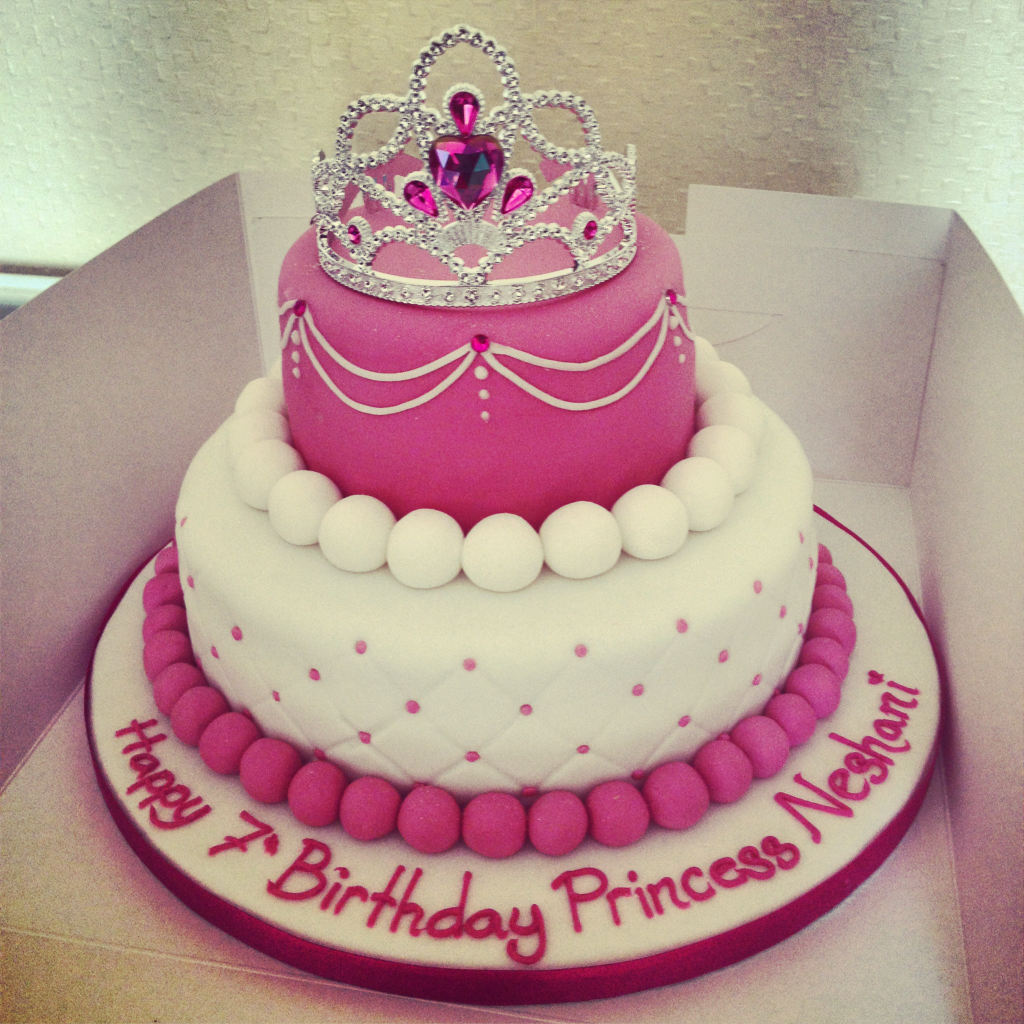Birthday Cake for Girls - Wishes & Love