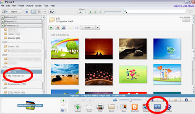 Membuat Foto Menjadi Video dengan Picasa1