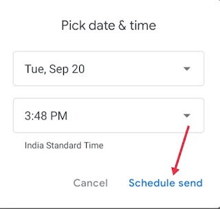 Gmail Me Email Schedule Kaise Kare