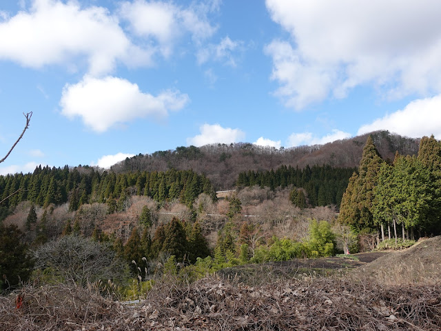 鳥取県日野郡江府町御机集落からの眺望