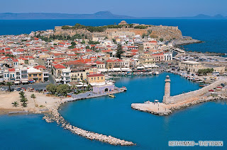 Rethymno Harbor Crete Greece