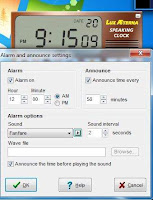 computer alarm clock