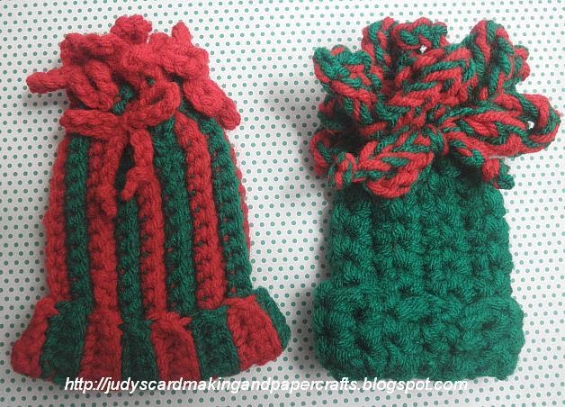 Judy's Handmade Creations: Crocheted Hat Gift Card Holder!!