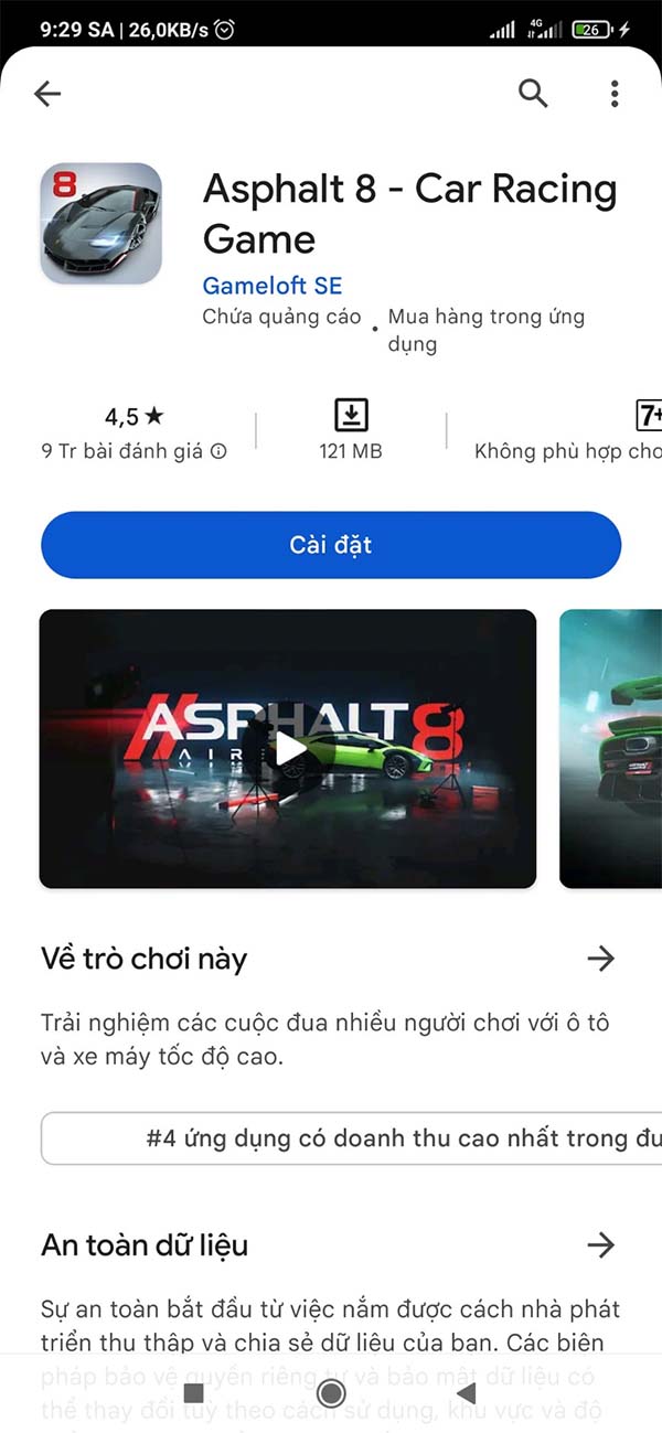 Tải Asphalt 8 APK - Car Racing Game cho Android, iOS, máy tính c1