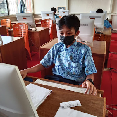 SMP Algo Siap Mensukseskan Asesmen Nasional Berbasis Komputer (ANBK) Tahun 2021