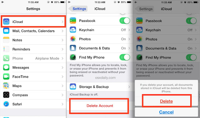 Remove Icloud Id & Delete All Information From iPhone Without Restore