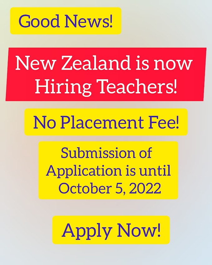 New Zealand now Hiring PreSchool Teachers | Apply Now!