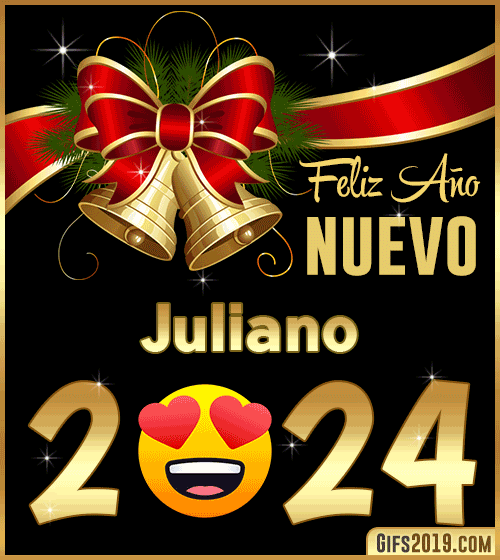 Feliz año nuevo 2024 Juliano