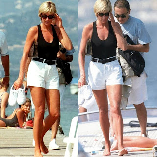 Princess Diana summer holiday in Saint Tropez