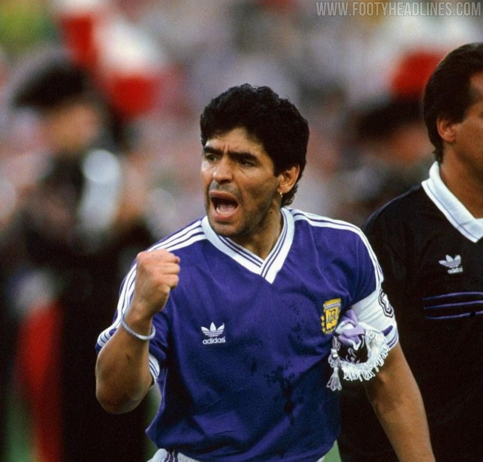 Colombia home shirt for the 1990 World Cup Finals.