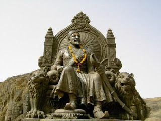 Chhatrapati Shivaji Maharaj Statue at Raigad fort