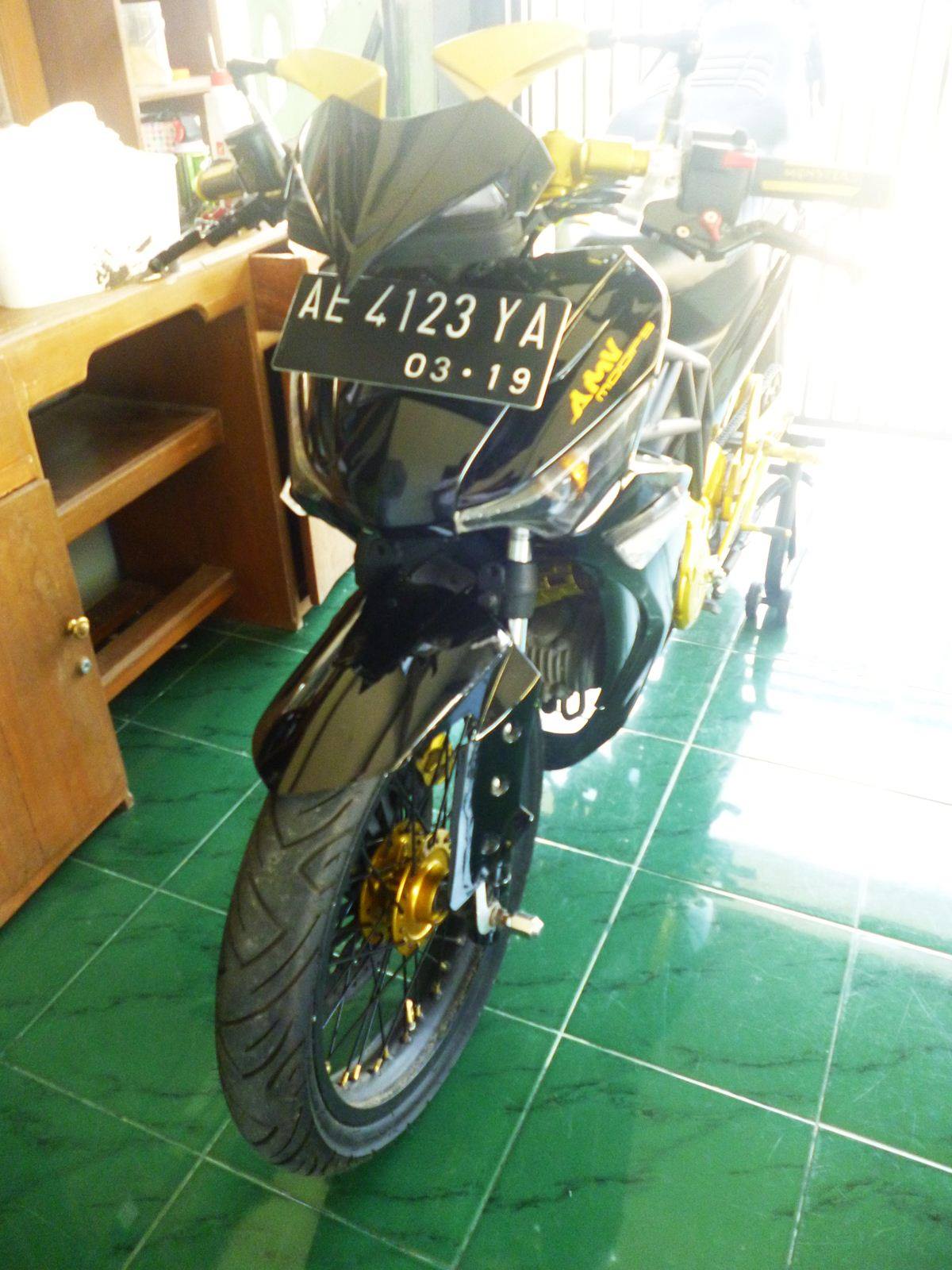 Modifikasi Supra X 125 Road Race by Vrindo