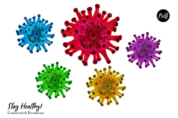 Watercolor Virus, Germs