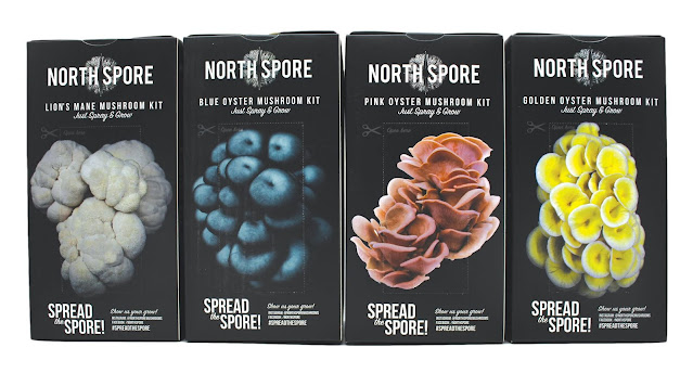 North Spore spray and grow kits