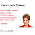 Blog do Jornal a Tromba felicita o aniversário da Presidenta Dilma Vana Rousseff