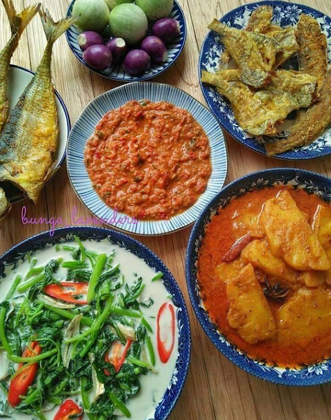 ayam masak merah sesuai makan dengan sayur apa