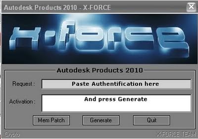 Punya Pribadi All Autodesk Produk Keygen 2010 Crack