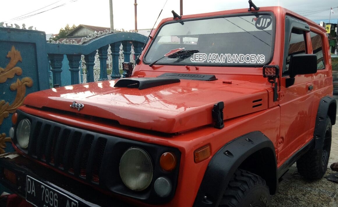 Jeep Army Bandung Jimny Katana Modifikasi Offroad