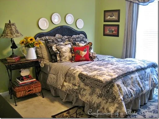 CONFESSIONS OF A PLATE ADDICT Decorating with Country French Fabrics