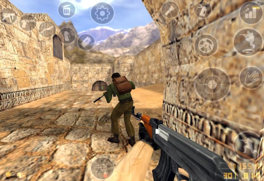 APK ANDROID Counter Strike v1.6 Apk + Data For Android