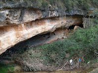 Balma obrada a Can Vallès de la Riera