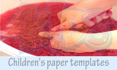 Children's paper templates 2