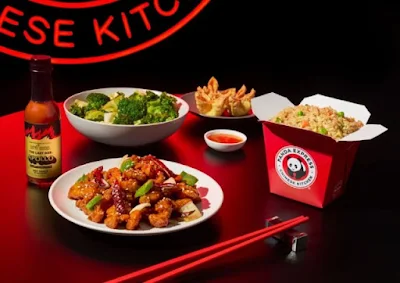 Panda Express new Blazing Bourbon Chicken made with Hot Ones The Last Dab hot sauce.