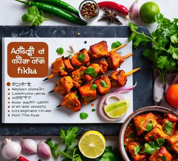 Afghani Chicken Tikka Recipe in Hindi