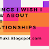 3 Things I Wish I Had Known about First Relationships