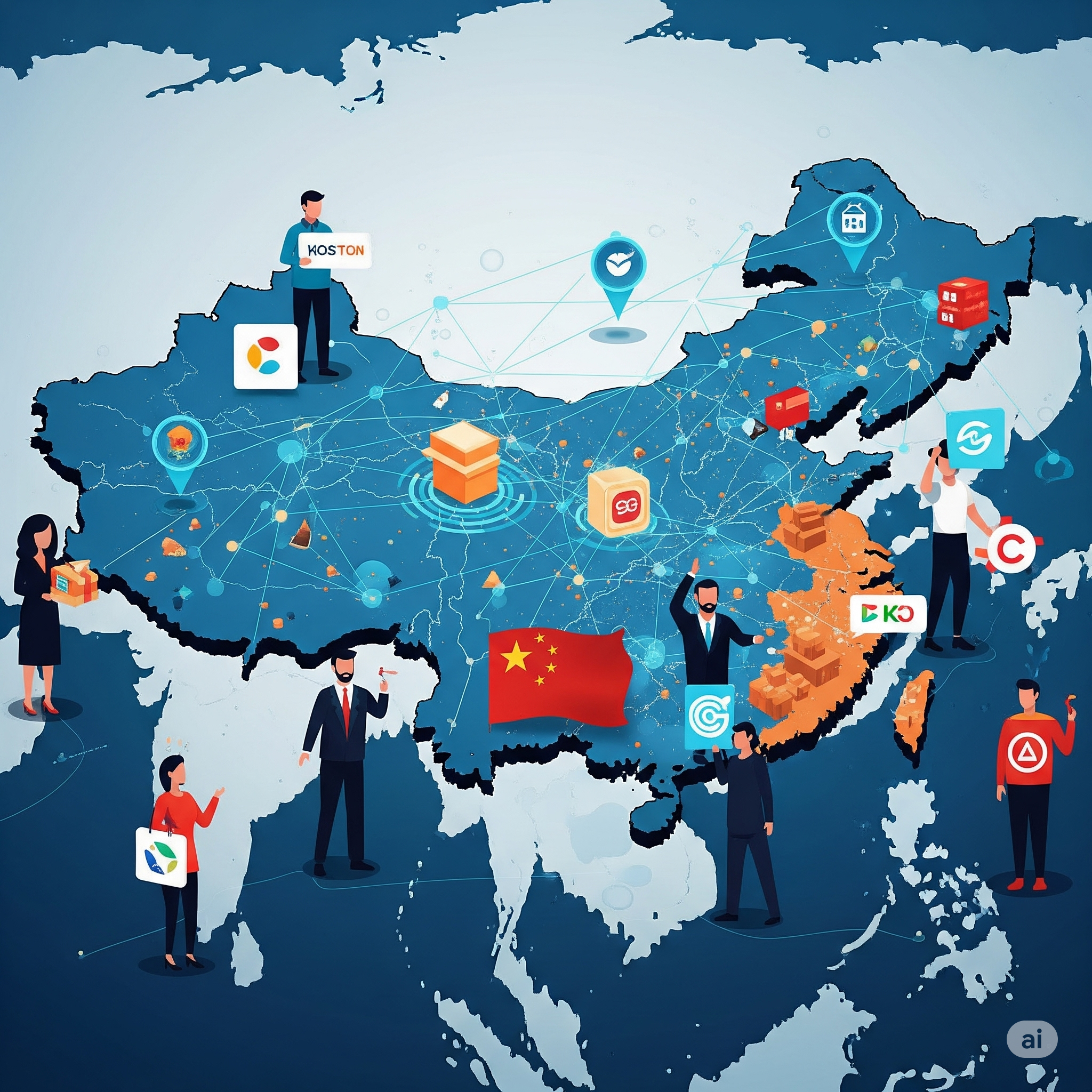 China's E-commerce Market Dominated