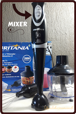 mixer para fazer papinha de criança