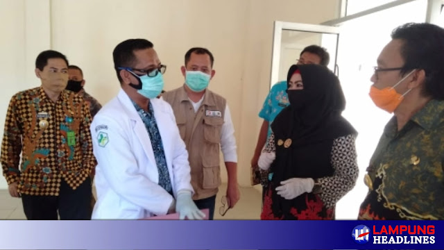 Bupati Dan Forkopimda Tinjau Bakal Ruang Penanganan Covid 19 Di RSUDBM Serta Asrama